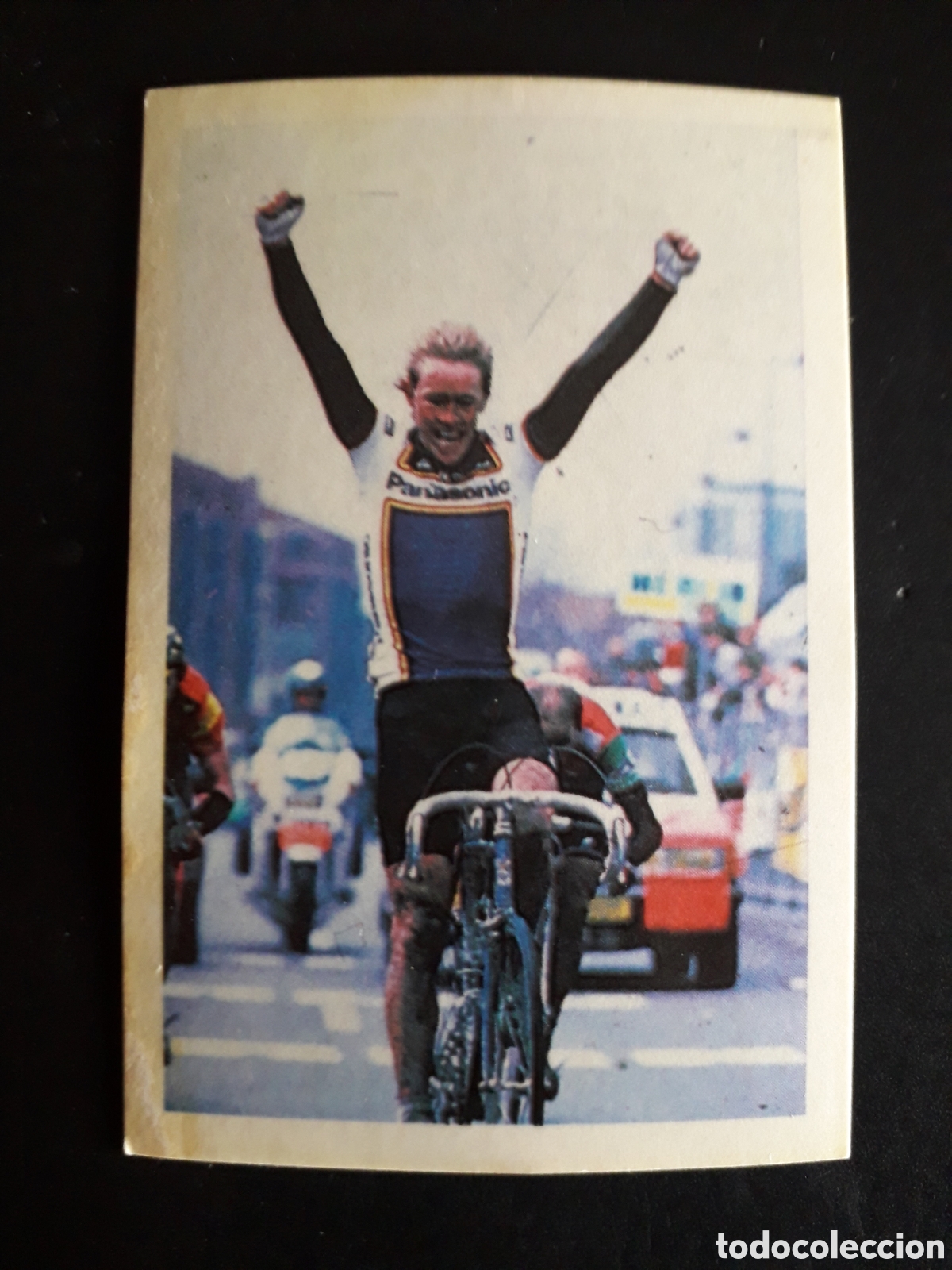 Coleccionismo deportivo: ERIC VANDERAERDEN, PANASONIC, ASES DEL CICLISMO, FHER 1988 N&deg; 9 SIN PEGAR, PEDIDO M&Iacute;NIMO 3&euro;