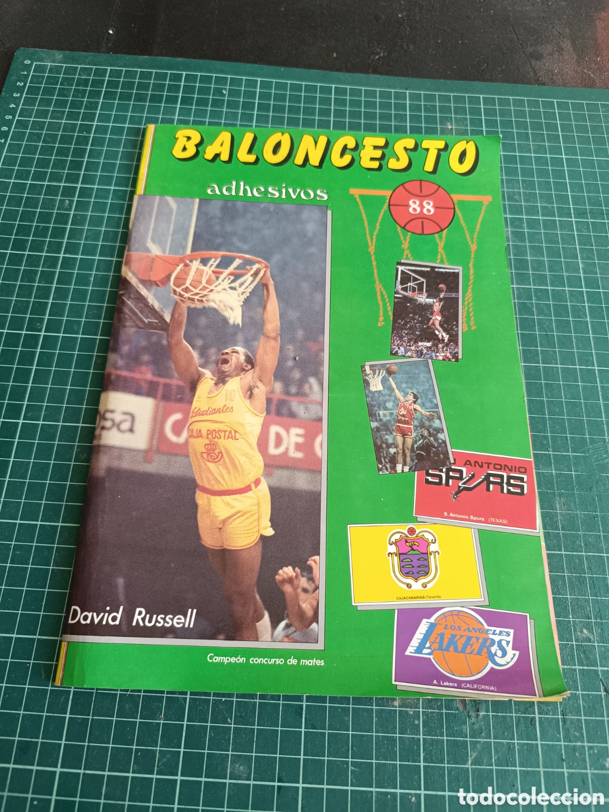 Colecionismo desportivo: &Aacute;lbum completo baloncesto 88