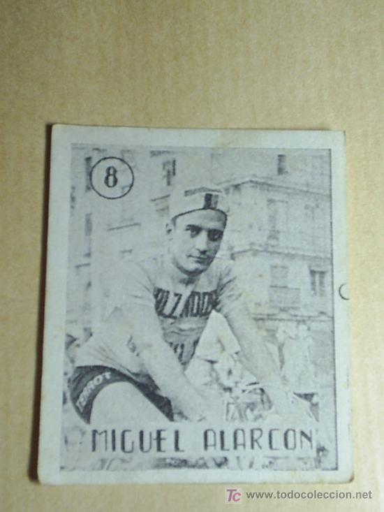 Coleccionismo deportivo: CROMOS CICLISMO  MUY ANTIGUOS -N&ordm; 8 MIGUEL ALARCON