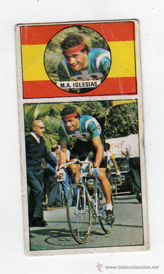 Coleccionismo deportivo: CROMO CICLISMO A&Ntilde;OS 70 - NUM 14 MIGUEL ANGEL IGLESIAS