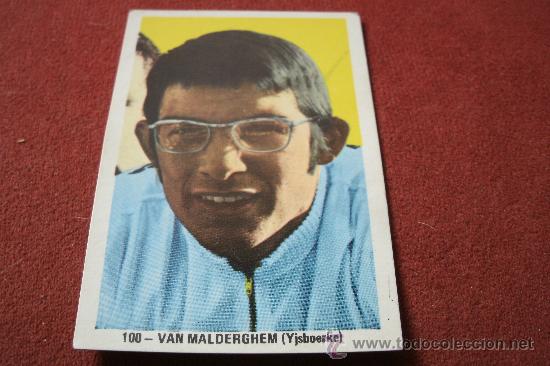 Coleccionismo deportivo: .CROMO DE CICLISMO /  VAN MALDERGHEM  (  Yjsboerke ) TEMPORADA DE 1974 - MUY ESCASO