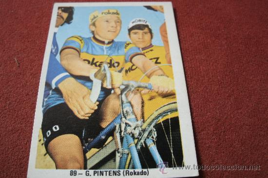 Coleccionismo deportivo: CROMO DE CICLISMO /  G. PINTENS (  ROKADO ) TEMPORADA DE 1974 - MUY ESCASO