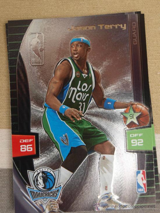 Sammelleidenschaft Sport: 27 JASON TERRY DALLAS MAVERICKS   EXTRA  CARD NBA PANINI ADRENALYN XL 2009-10 09-10 NUEVO