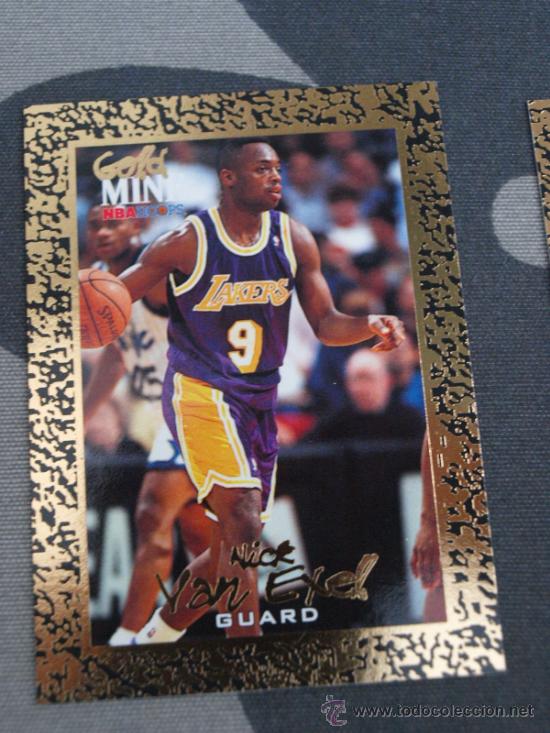 Coleccionismo deportivo: NICK VAN EXEL ANGELES LAKERS CARD NBA SKYBOX GOLD MINE 1995 NUEVO DE SOBRE