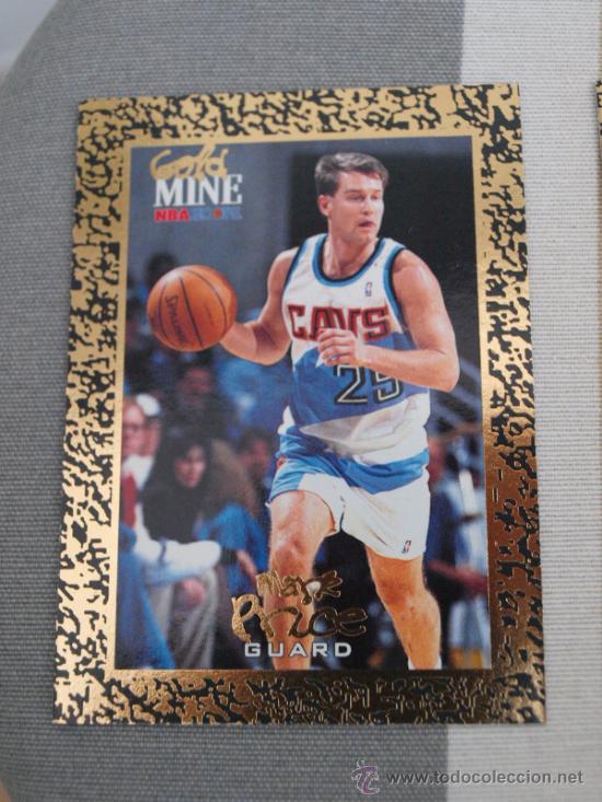 Coleccionismo deportivo: MARK PRICE CLEVELAND CAVALIERS CARD NBA SKYBOX GOLD MINE 1995 NUEVO DE SOBRE