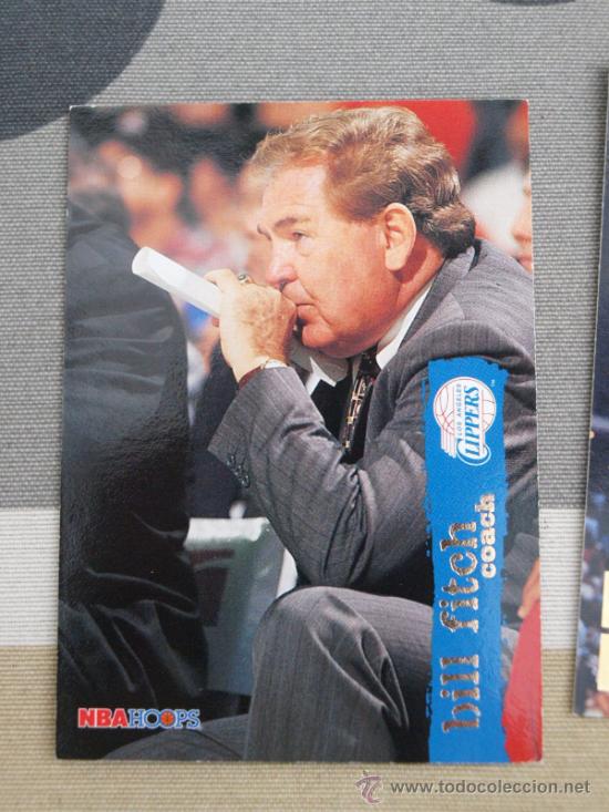 Coleccionismo deportivo: 181 BILL FITCH COACH ANGELES CLIPPERSCARD NBA HOOPS SKYBOX 1995  NUEVO DE SOBRE
