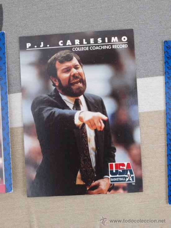 Coleccionismo deportivo: 92 P.J. CARLESIMO COACH USA BASKETBALL CARD NBA SKYBOX 1992 NUEVO DE SOBRE