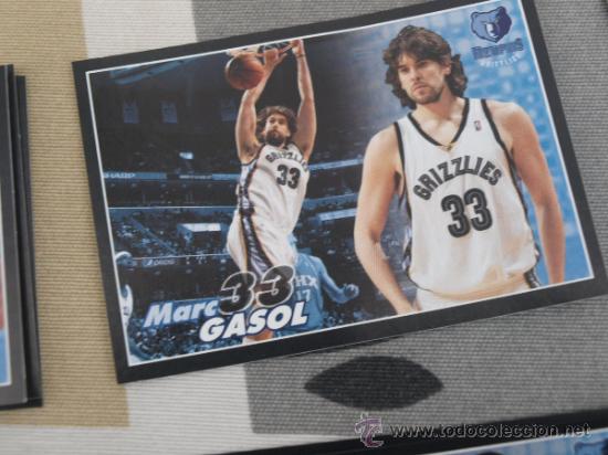 Coleccionismo deportivo: 339 MARC GASOL MEMPHIS GRIZZLIES CROMO STICKER CARD BALONCESTO NBA BASKET PANINI 2009-10