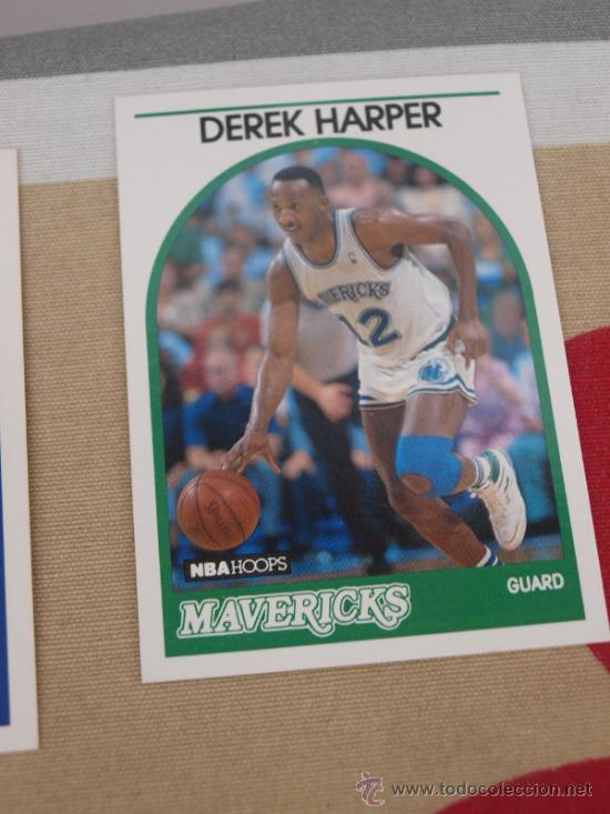 Coleccionismo deportivo: 184 DEREK HARPER DALLAS MAVERICKS CROMO TRADING CARD NBA BALONCESTO HOOPS 1989 NUEVO