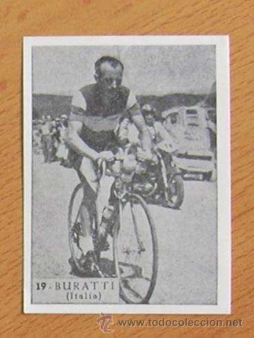 Coleccionismo deportivo: Ciclismo - 19 Buratti - Ases del pedal - Ediciones Triunfo 1960 - Nunca pegado