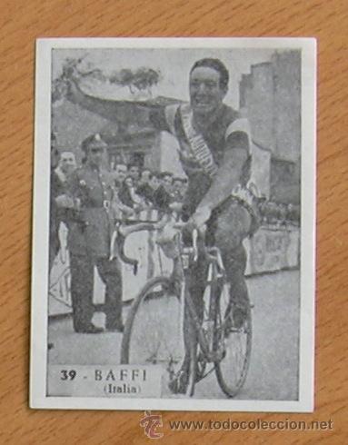 Coleccionismo deportivo: Ciclismo - 39 Baffi - Ases del pedal - Ediciones Triunfo 1960 - Nunca pegado