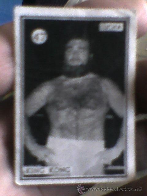 Coleccionismo deportivo: Cromo lucha KING KONG   antiguo creo a&ntilde;os 40 / 50
