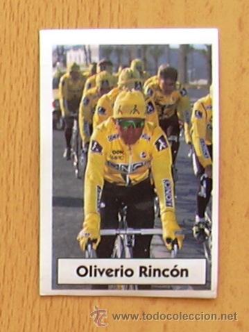 Coleccionismo deportivo: Ciclismo - 4 Oliverio Rinc&oacute;n - La vuelta ciclista de Bimbo 1994 - Nunca pegado