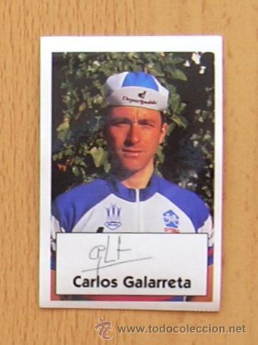 Coleccionismo deportivo: Ciclismo - 21 Carlos Galarreta - La vuelta ciclista de Bimbo 1994 - Nunca pegado
