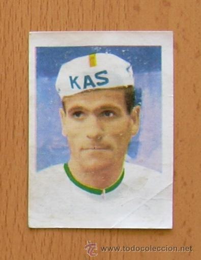 Coleccionismo deportivo: Ciclismo - 258 Martin Pi&ntilde;era - Editorial Ruiz Romero 1966 - Nunca pegado