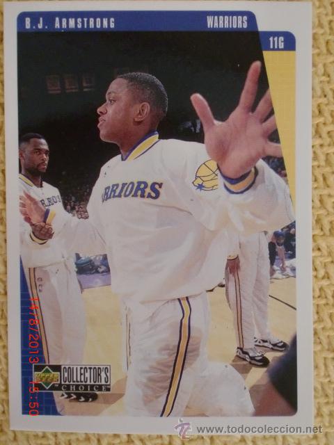 Sports collectibles: Upper Deck Collector&acute;s Choice Nba 1997 -45 - BJ ARMSTRONG