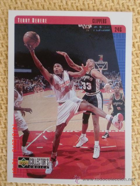 Sports collectibles: Upper Deck Collector&acute;s Choice Nba 1997 - 59 - TERRY DEHERE