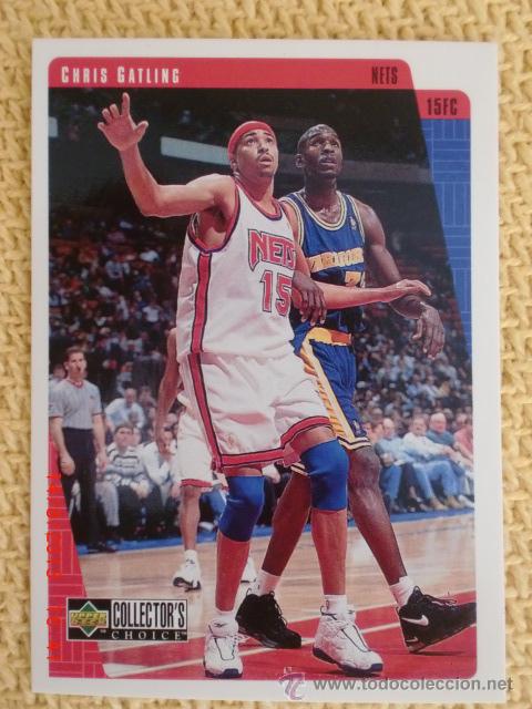 Coleccionismo deportivo: UPPER DECK COLLECTOR&acute;S CHOICE NBA 1997 - 89 - CHRIS GATLING