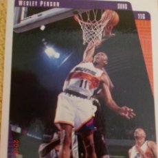 Coleccionismo deportivo: UPPER DECK COLLECTOR´S CHOICE NBA 1997 - 112 - WESLEY PERSON. Lote 38690637