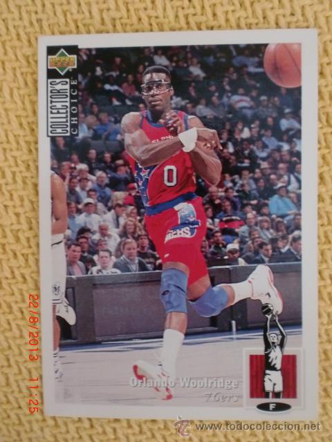 Coleccionismo deportivo: UPPER DECK 1994 COLLECTOR'S CHOICE - 96 - ORLANDO WOOLRIDGE