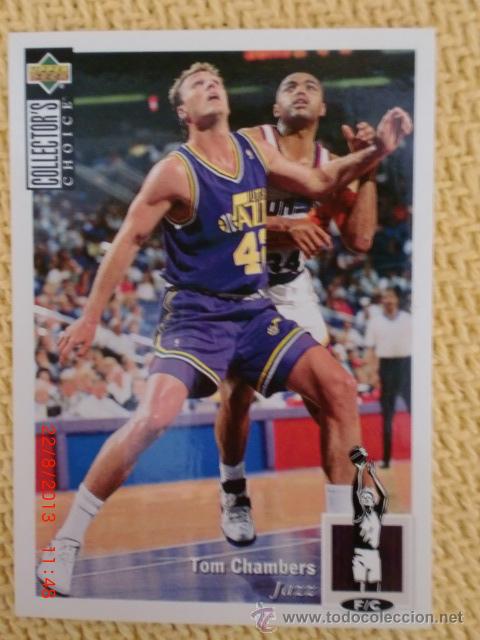 Coleccionismo deportivo: UPPER DECK 1994 COLLECTOR'S CHOICE - 342 - TOM CHAMBERS