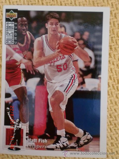 Coleccionismo deportivo: UPPER DECK 1994 COLLECTOR'S CHOICE - 350 - MATT FISH