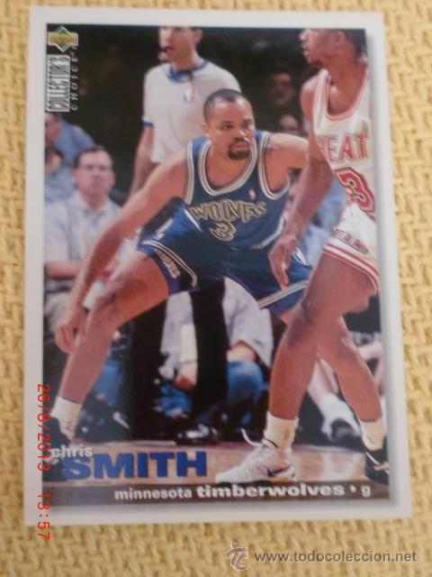 Coleccionismo deportivo: NBA UPPER DECK 1995 - 96 - CHRIS SMITH - Foto 1