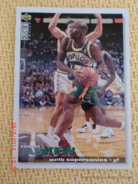 Sammelleidenschaft Sport: NBA UPPER DECK 1995 - 149 - VINCENT ASKEW