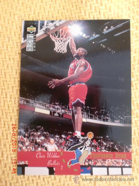 Coleccionismo deportivo: NBA UPPER DECK 1995 - 200 - CHRIS WEBBER