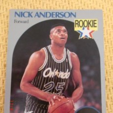 Coleccionismo deportivo: CARD NBA HOOPS 1990 - 214 - NICK ANDERSON. Lote 39114259