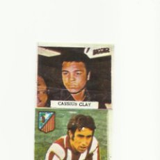 Coleccionismo deportivo: CASSIUS CLAY MOHAMMED ALI BOXEO USA - COLECCION CHICLES POKER DE ASES 1970 - ED. CREACIONES SOLANO. Lote 39760240