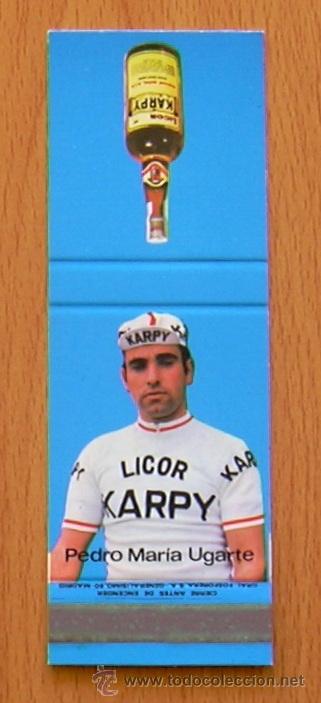 Coleccionismo deportivo: Ciclismo - Pedro Maria Ugarte - Equipo Licor Karpy 1970