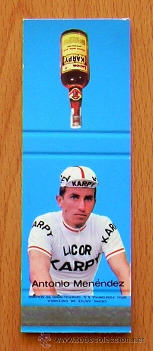 Coleccionismo deportivo: Ciclismo - Antonio Men&eacute;ndez - Equipo Licor Karpy 1970