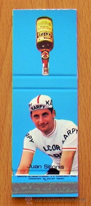 Coleccionismo deportivo: Ciclismo - Juan Silloniz - Equipo Licor Karpy 1970