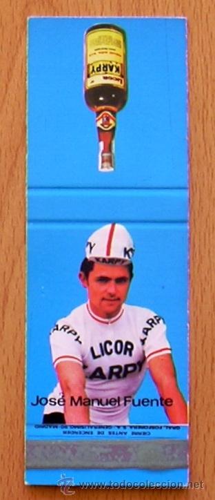 Coleccionismo deportivo: Ciclismo - Jose Manuel Fuente - Equipo Licor Karpy 1970