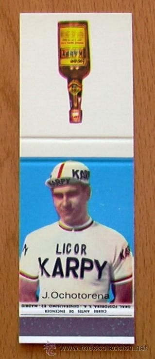 Coleccionismo deportivo: Ciclismo - Jes&uacute;s Ochotorena - Equipo Licor Karpy 1969