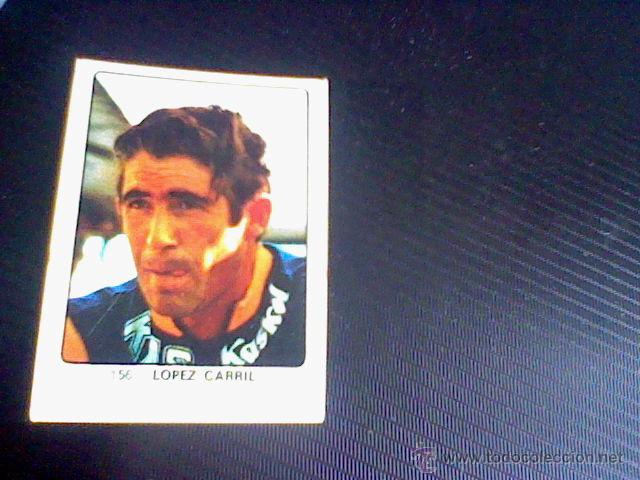 Coleccionismo deportivo: cromo nunca pegado ed keisa 1974 campeones deporte mundial n&ordm; 156 lopez carril ciclismo