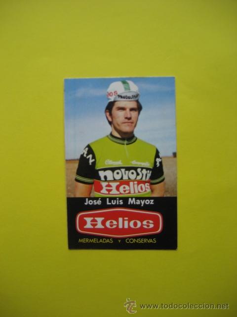 Coleccionismo deportivo: CICLISMO: CROMO CICLISTA MAYOZ - NOVOSTIL HELIOS 1979