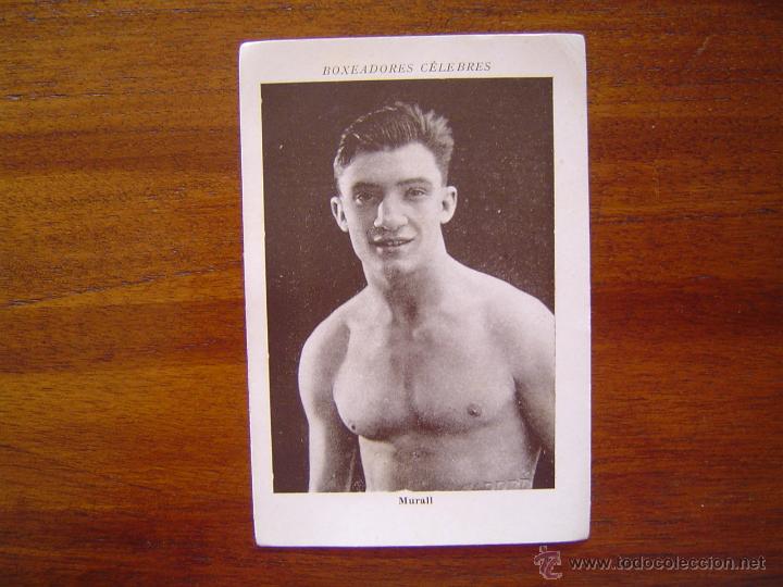Sammelleidenschaft Sport: MURALL - BOXEADORES CELEBRES n&uacute;m. 12 - ANTIGUO CROMO BOXEO de los a&ntilde;os 20