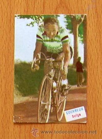 Coleccionismo deportivo: Ciclismo - Couvreur, B&eacute;lgica - Vuelta Ciclista Espa&ntilde;a 1961 - Editorial Fher - Nunca pegado