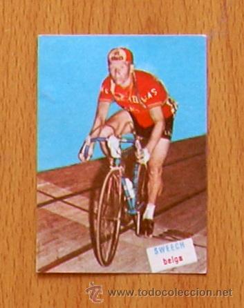 Coleccionismo deportivo: Ciclismo - Sweech, B&eacute;lgica - Vuelta Ciclista Espa&ntilde;a 1961 - Editorial Fher - Nunca pegado