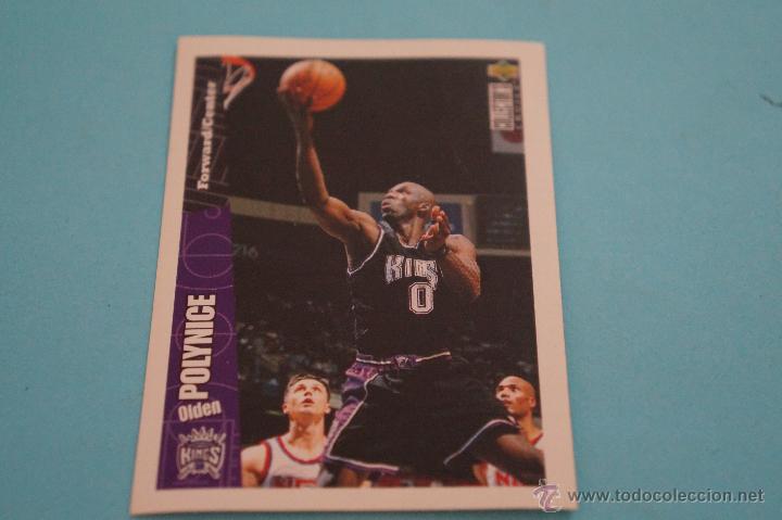 Colecionismo desportivo: CROMO DE BALONCESTO:POLYNICE DEL KINGS,N&ordm;38,NBA BASKETBALL,1996-1997/96-97