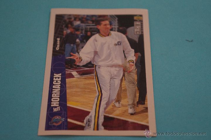 Colecionismo desportivo: CROMO DE BALONCESTO:HORNACEK DEL JAZZ,N&ordm;77,NBA BASKETBALL,1996-1997/96-97