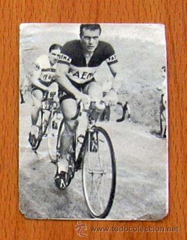 Coleccionismo deportivo: Ciclismo - 130 Dericke - Vuelta ciclista Espa&ntilde;a 1958 -Editorial Fher