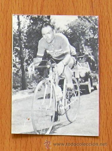 Coleccionismo deportivo: Ciclismo - 60 Bauvin - Vuelta ciclista Espa&ntilde;a 1958 -Editorial Fher - Nunca pegado
