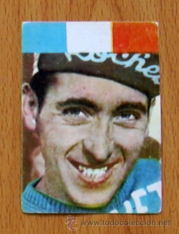 Coleccionismo deportivo: Ciclismo - 197 Huot - Vuelta ciclista Espa&ntilde;a 1959 -Editorial Fher - Nunca pegado