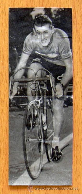 Coleccionismo deportivo: Ciclismo - 159-160 Brankart - Vuelta ciclista Espa&ntilde;a 1959 -Editorial Fher - Nunca pegado