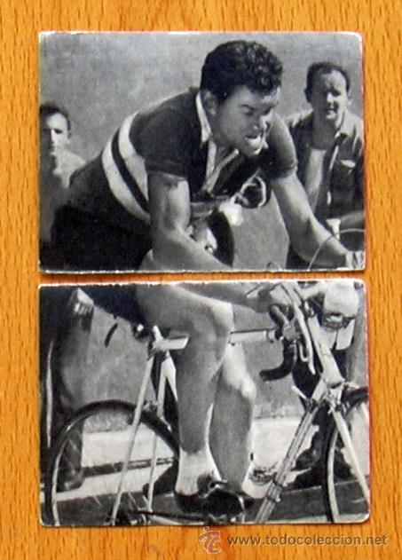 Coleccionismo deportivo: Ciclismo - 41-42 Walkowiak - Vuelta ciclista Espa&ntilde;a 1959 - Editorial Fher - Nunca pegado