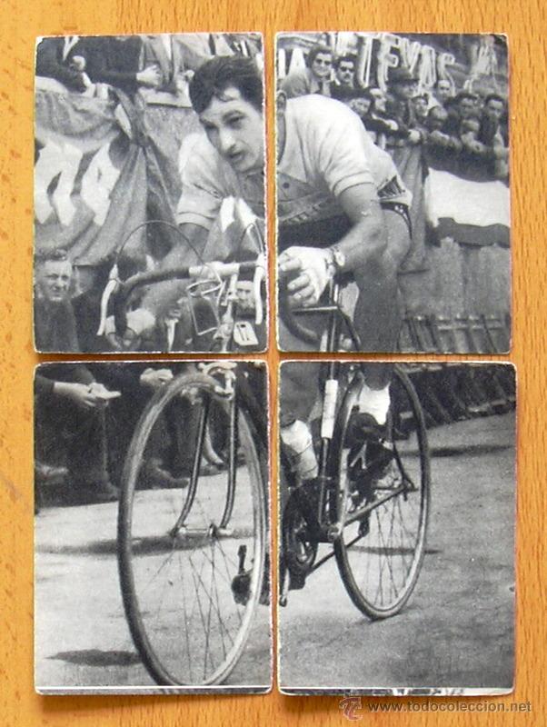 Coleccionismo deportivo: Ciclismo - 63-64-65-66 Stablinski - Vuelta ciclista Espa&ntilde;a 1959 - Editorial Fher - Nunca pegado