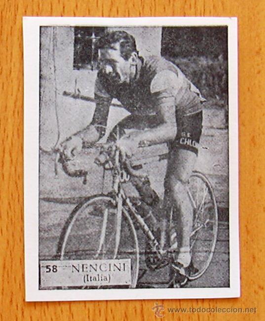 Coleccionismo deportivo: Ciclismo - 58 Nencini - Ases del pedal - Ediciones Triunfo 1960 - Nunca pegado